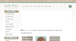 Desktop Screenshot of jubileefabric.com